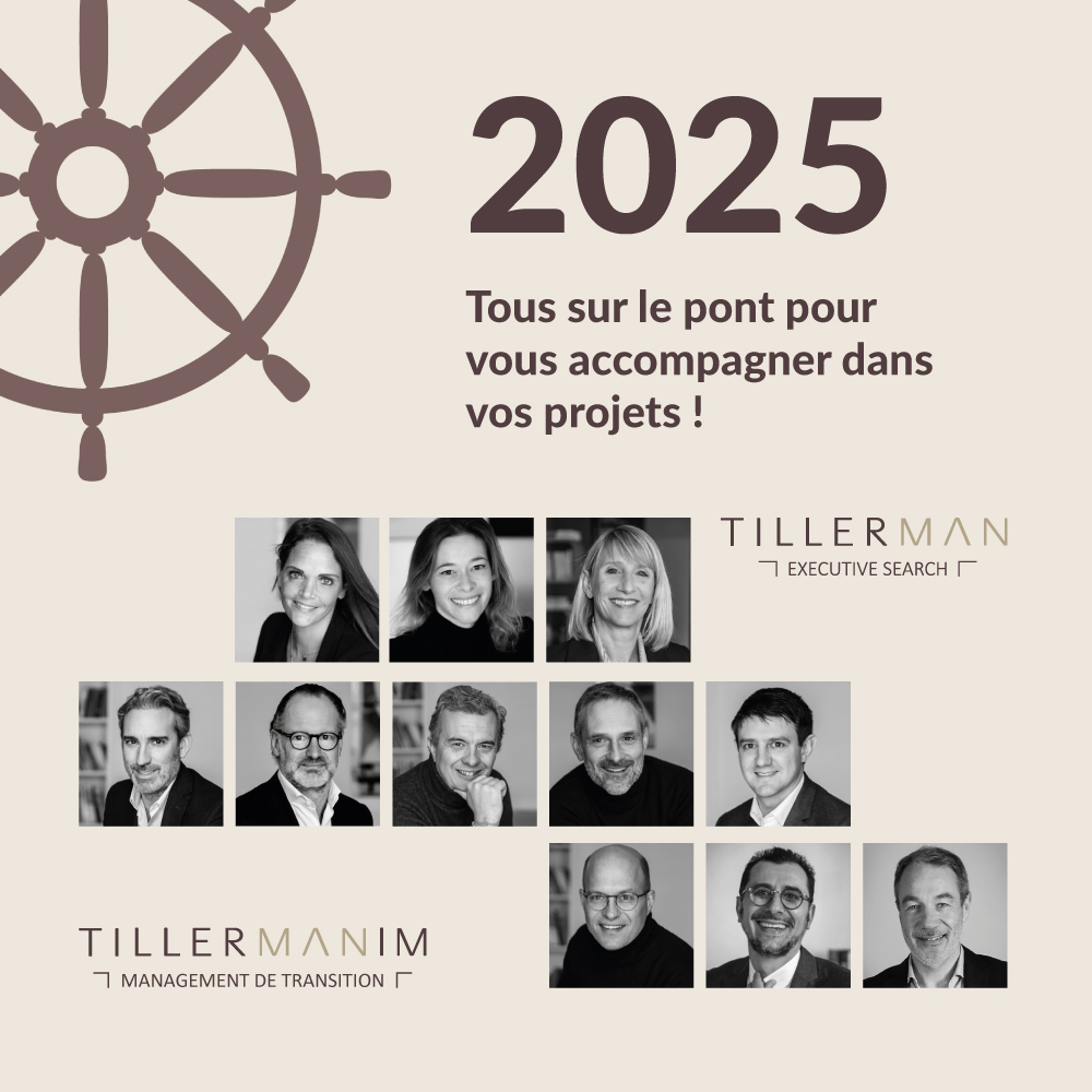 2025 : les vœux de Tillerman Executive Search et Tillerman Management de Transition