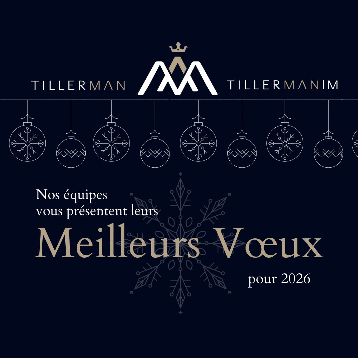 Cabinet Tillerman Vœux 2026