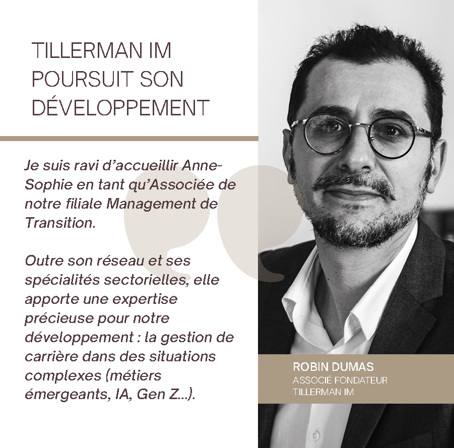 Anne-Sophie Luçon rejoint Tillerman IM